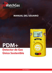 WatchGas PDM+CO Manual Del Usuario