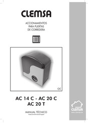 Clemsa AC 14 C Manual Tecnico