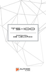 AUTHOR Alarm TS 100 Manual De Usuario