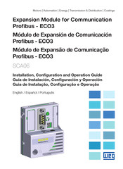 WEG SCA06 Serie Guia De Instalacion