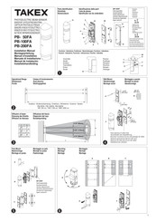 Takex PB-200FA Manual De Instalación