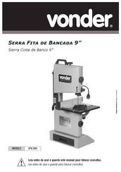 vonder SFV 090 Manual De Instrucciones