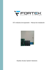 Fortek Security Systems ST3 Manual De Instalación