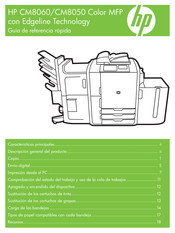 HP CM8050 Guía De Referencia Rápida