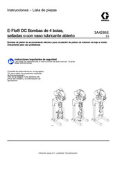 Graco E-Flo DC Instrucciones - Lista De Piezas