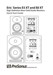 PRESONUS Eris E8XT Guía De Inicio Rápida