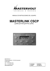 Mastervolt MASTERLINK CSCP Manual De Instrucciones Del Usuario