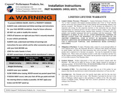 Cequent Performance Products 60371 Instrucciones De Instalación