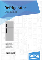Beko DNE 26000 Manual Del Usuario