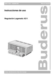 Buderus Logamatic 4211 Instrucciones De Uso