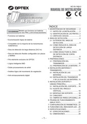 Optex HX-80NRAM Manual De Instalación