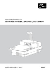 SMA WEBCONNECT Instrucciones De Instalación