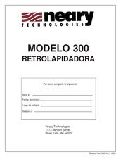 Neary 300 Manual De Instrucciones