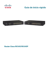 Cisco RV345P Guia De Inicio Rapido