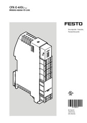 Festo CPX-E-4IOL Manual Del Producto