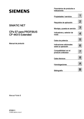 Siemens SIMATIC NET CPs S7 Manual De Producto