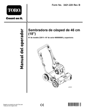 Toro 23511 Manual Del Operador