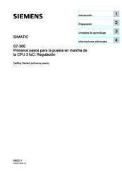 Siemens SIMATIC S7-300 Manual Del Operador