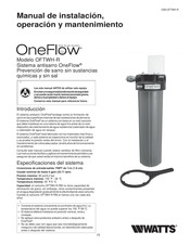 Watts OneFlow OFTWH-R Manual De Instalación, Operación Y Mantenimiento