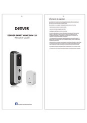 Denver SMART HOME SHV-120 Manual Del Usuario