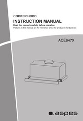 Aspes ACE647X Manual De Instrucciones