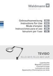 Waldmann Tevisio RLLQ 48/2 R Instrucciones Para El Uso