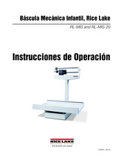 Rice Lake Weighing Systems RL-MIS Instrucciones De Operación