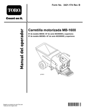 Toro MB-1600 Manual Del Operador