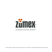ZUMEX ESSENTIAL PRO Manual De Usuario
