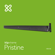 KlipXtreme Pristine KSB-220 Manual De Instrucciones