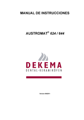 Dekema Austromat 644 Manual De Instrucciones