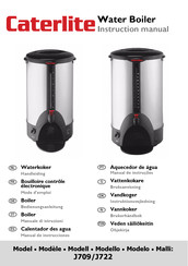 Caterlite J709 Manual De Instrucciones