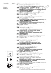 ST HT 24 Li Manual De Instrucciones