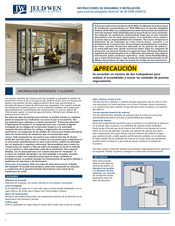 Jeld-Wen Siteline W-5500 Instrucciones De Ensamble E Instalación