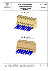 Lumberg 3510 Instrucciones De Procesamiento
