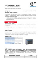 Nord Drivesystems SK TU4-EIP-C Manual De Instrucciones