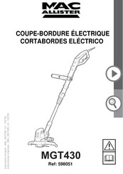 Mac allister MGT430 Manual De Instrucciones