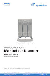 PWT Agua Optima AO-2 Manual De Usuario