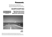 Panasonic CQ-DP102U Manual De Instrucciones