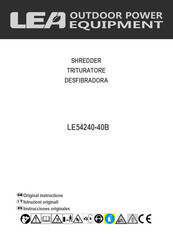 Lea LE54240-40B Manual De Instrucciones