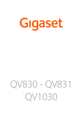 Gigaset QV1030 Manual De Instrucciones