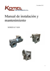 Komet KM Serie Manual De Instalación Y Mantenimiento