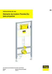 Viega Prevista Dry 8524 Instrucciones De Uso