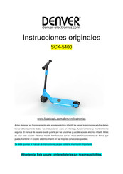 Denver SCK-5400 Instrucciones Originales