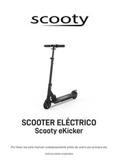 Scooty eKicker Instrucciones Originales