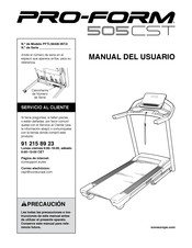 Pro-Form 505 CST Manual Del Usuario