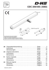 D+H CDC 200/350 Manual Original