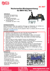 BGS technic 9647 Manual De Instrucciones