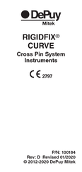 DePuy Mitek RIGIDFIX CURVE Manual Del Usuario