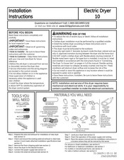 GE 10 Instrucciones De Instalación